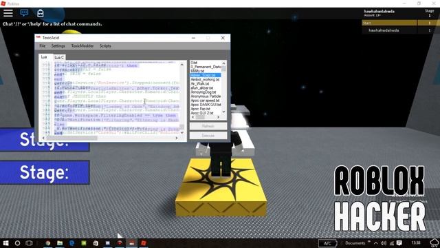 ROBLOX EXPLOIT LVL 7 LUA C EXECUTOR W SCRIPTS 2019 FEBRUARY смотреть онлайн