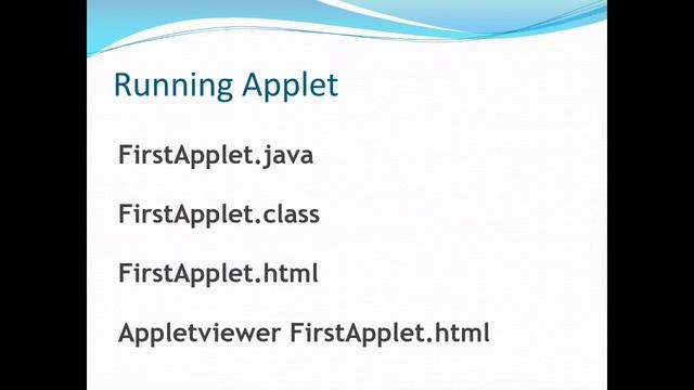 Java Applets for beginners смотреть онлайн