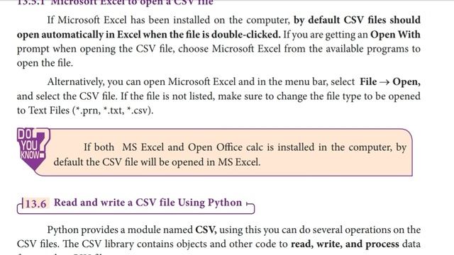 XII STD - COM-SCIENCE - Ch 13 Rules, read CSV file python смотреть онлайн