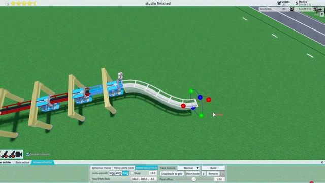 Upside Down Coaster Glitch | Axis Coaster Tutorial | Theme Park Tycoon 2 ? смотреть онлайн