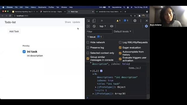Workshop Ngoding: Hands-on React JS Development from UI to Code Day 2 Part 3 смотреть онлайн
