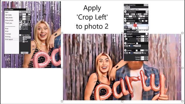 Using the Crop property to combine photos on the Print Layout смотреть онлайн