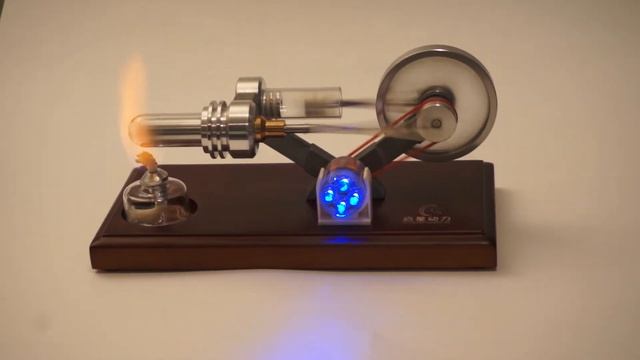Двигатель Стирлинга Stirling Эксперименты #6 смотреть онлайн