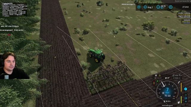LS22 #NFMarsch FedAction Community Multiplayer #150 Feld größer pflügen #ls22 #farmingsimulator22 смотреть онлайн