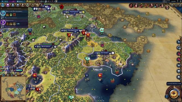 The Battle for North America | Civilization 6 Let's Play | Episode 11 [Accidental World War] смотреть онлайн