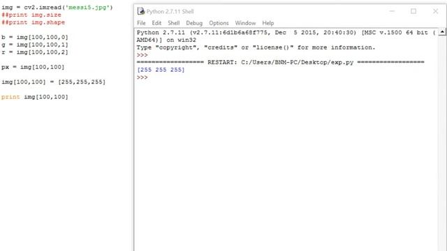 opencv image pixel access смотреть онлайн