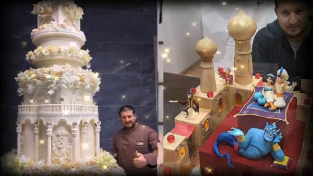Великолепные торты Рената Агзамова. #ТортыРенатаАгзамова #ренатагзамов смотреть онлайн
