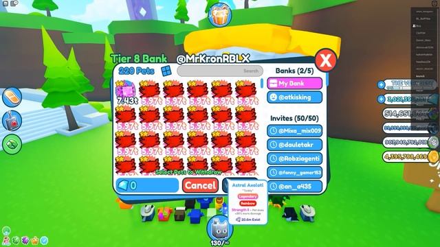 КУПИЛ БЕСКОНЕЧНЫХ ПИТОМЦЕВ В СИМУЛЯТОРЕ ПИТОМЦА Х РОБЛОКС Roblox Pet Simulator X смотреть онлайн