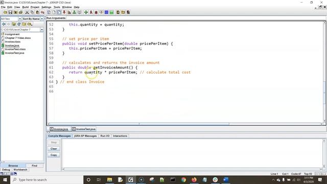 Java Invoice Class Part 2 смотреть онлайн
