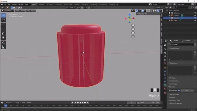 how fix shade smooth problem blender 2.9 смотреть онлайн