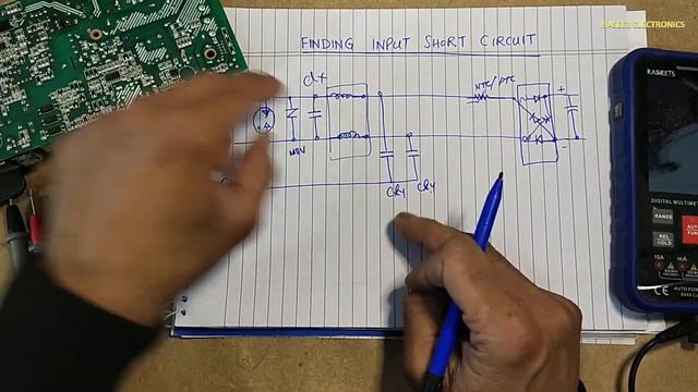 {1055B} Finding Input Short Circuit In SMPS