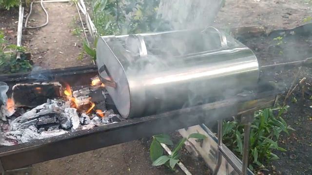 КОПЧЕНАЯ РЫБА В КОПТИЛЬНЕ «ТОРПЕДА» 2В1 смотреть онлайн