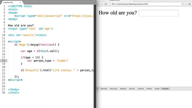 JavaScript: If...else statements.mp4 смотреть онлайн
