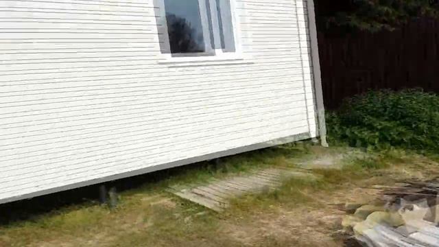 Отделка Деревянного Дома из бруса Сайдингом. Отделка Фасада Деревянного дома Сайдингом .Одинцово. смотреть онлайн