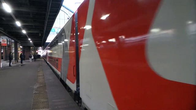 ЭП20 - 053. Поезд 21 Мурманск - Санкт-Петербург. смотреть онлайн