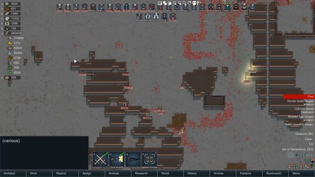 [53] Crystal Fiber Armored Clothing | Rimworld Ultimate Survival A17 смотреть онлайн