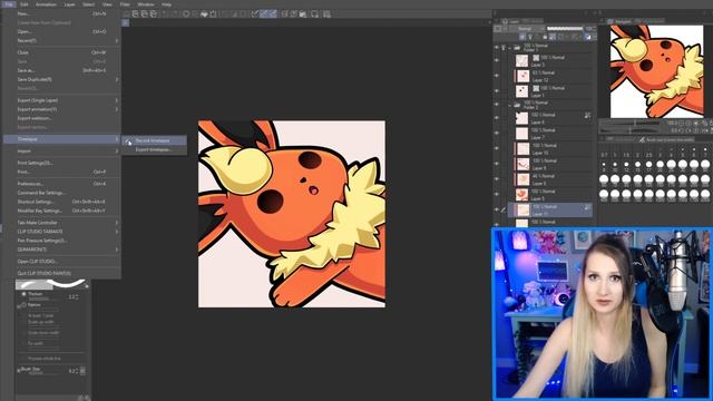How To Record A Timelapse In Clip Studio Paint | Use The Timelapse Tool To Make Speedpaints!
