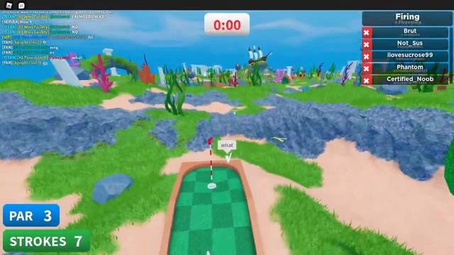 Jumps hack lol | Roblox Super Golf смотреть онлайн