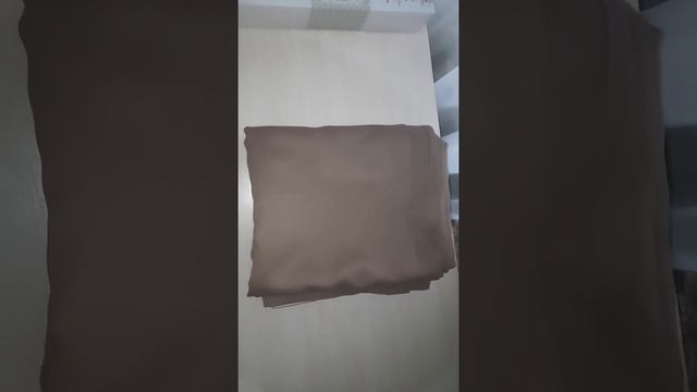 Блекаут однотонный светло коричневый. Пошив штор. Ткань для штор.
