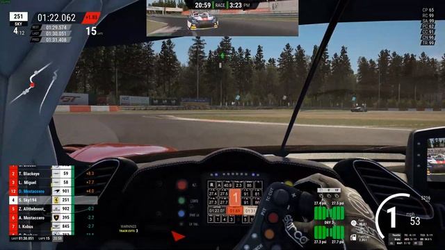 ACC: FUN RACE! / US CP Server Multiplayer@ Zolder / Ferrari 488 EVO GT3 / W SETUP & LINK смотреть онлайн