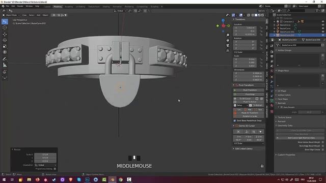 86.Blender Jewelry. Ringe (Part3) смотреть онлайн