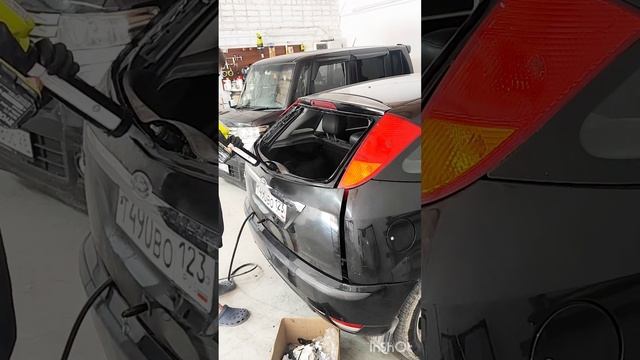 Как установить заднее стекло на Фокус смотреть онлайн