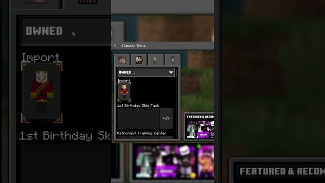 How to Make a Custom Skin in Minecraft Bedrock 1.18 #shorts смотреть онлайн