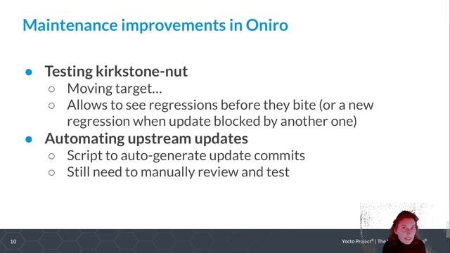 Maintenance and Security of a Yocto Project-based Distribution, Marta Rybczynska смотреть онлайн