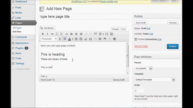 Create WordPress Custom Pages | WordPress Tutorial # 1 смотреть онлайн
