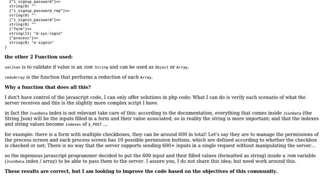 Request mixed with JSON strings and array fields, in custom function for reduction need... смотреть онлайн