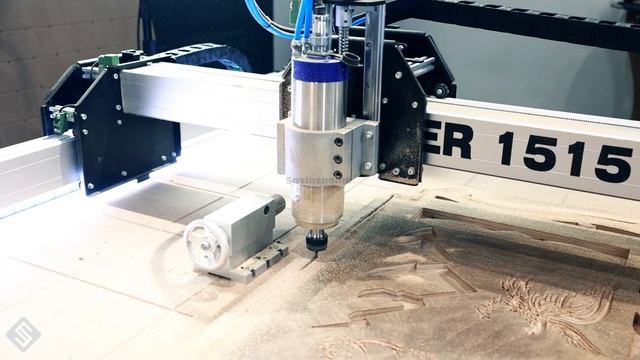 Скамейка из фанеры на фрезерном станке с ЧПУ Master 1515 SERVO PRO. Savinsname. смотреть онлайн