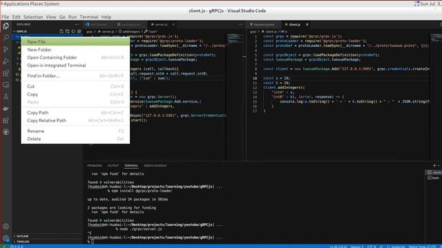 grpc(js) 以及 docker 新手上路 入门教程 tutorial (part II) смотреть онлайн