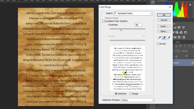 How to Edit Scanning Old or Damaged Document in Photoshop смотреть онлайн