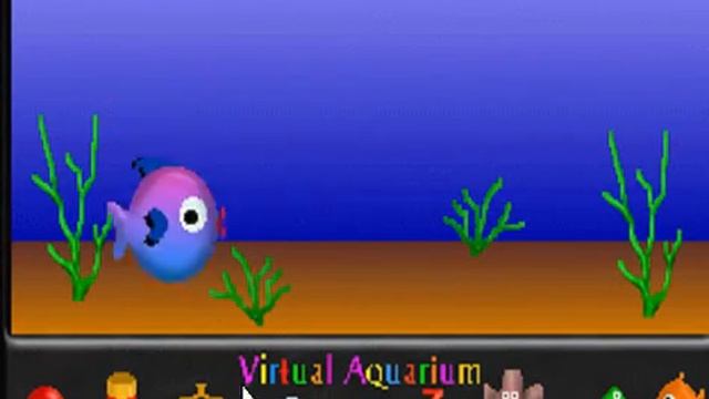 Old Windows game - SheriBerry Virtual Aquarium (2000) смотреть онлайн