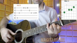 Разбор вступления песни КАК БЫТЬ (А. Серов) на гитаре. С табами