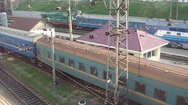 Движение поездов по ст.Харьков - Пасс (2/4) смотреть онлайн