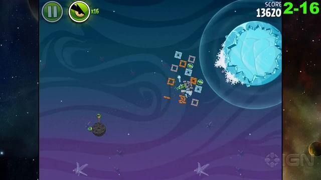 Angry Birds Space: Cold Cuts All Levels! смотреть онлайн