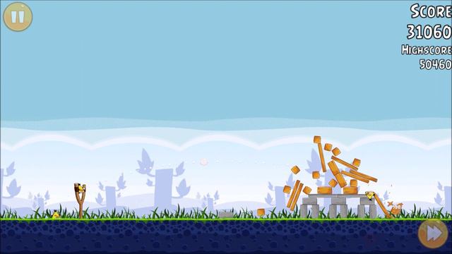 Angry Birds Level 17 Episode 1 (HD) 3 Stars смотреть онлайн