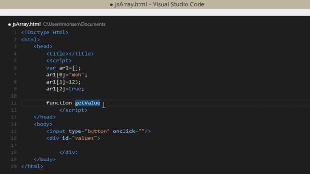 Javascript lab1 شرح عربي Array смотреть онлайн