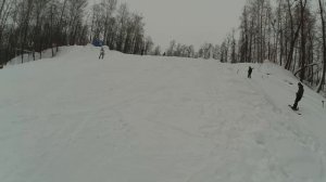 Обучение сноуборду Казань: Разгрузка вниз