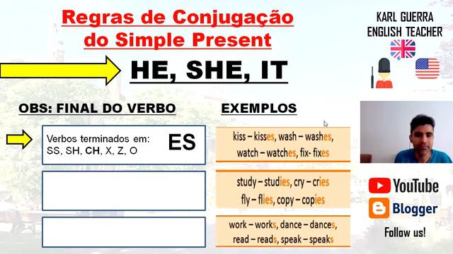 AULA 07 SIMPLE PRES + 6 e 7º ANO смотреть онлайн