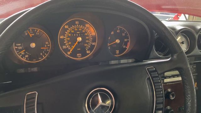 1973 Mercedes-Benz 350SL - start