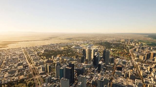 The City of Melbourne Australia in Unreal Engine 4 - Cesium Map and 3D Tile Data смотреть онлайн