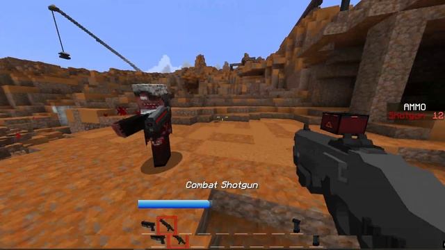 Пора рубить демонов! Прохождение карты DOOM в Minecraft. смотреть онлайн