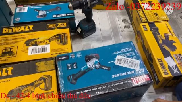Máy mài pin các loại #makita #dewalt #dekton -0372239239 смотреть онлайн