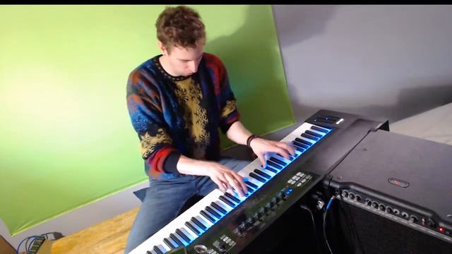 Johnny Johnson ~ Red river (jazz solo piano) смотреть онлайн