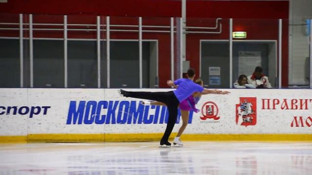 Полина НАЛЕЖИТОВА / Григорий ЗАБЕЛЛО, КП, Открытое первенство Москвы 2017 смотреть онлайн