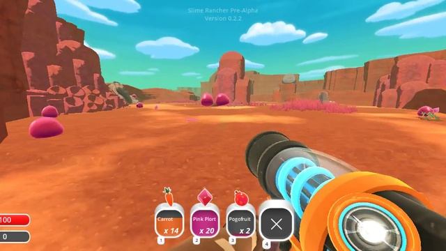 ловим слизней в игре SlimeRancher