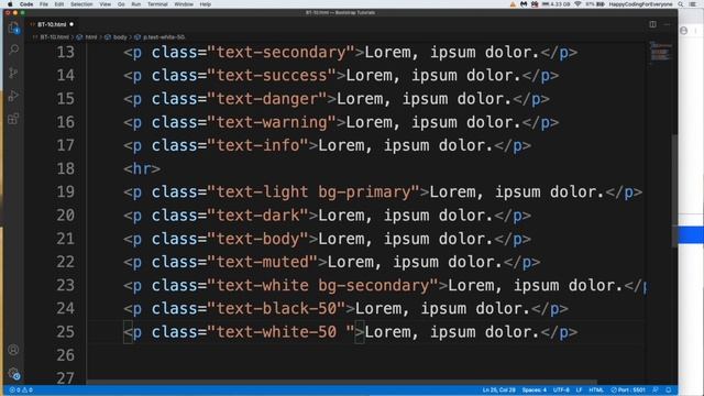 Bootstrap Tutorial 10 - Color & Background - Bootstrap tutorial for beginners смотреть онлайн