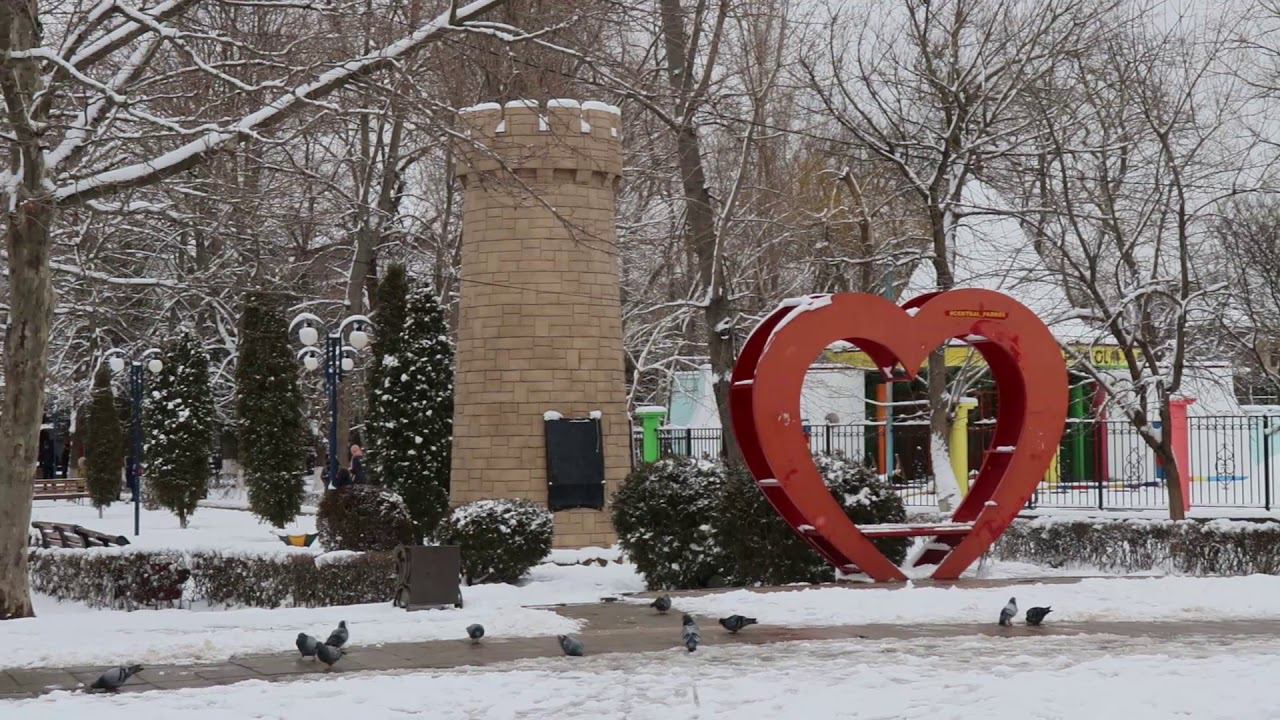 Снег в Марте. Махачкала Дагестан